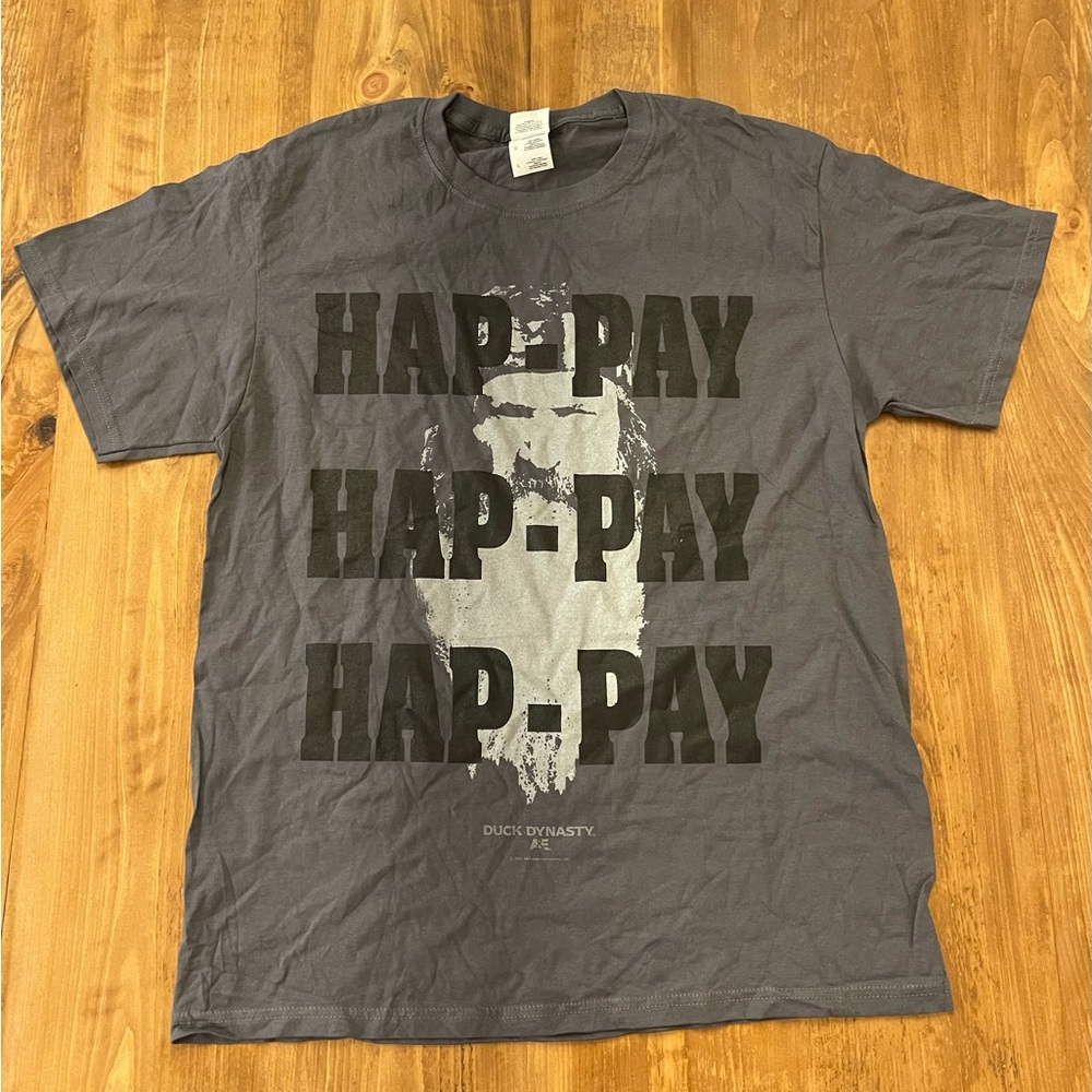 Hap-Pay Duck Dynasty T Shirt Size Large